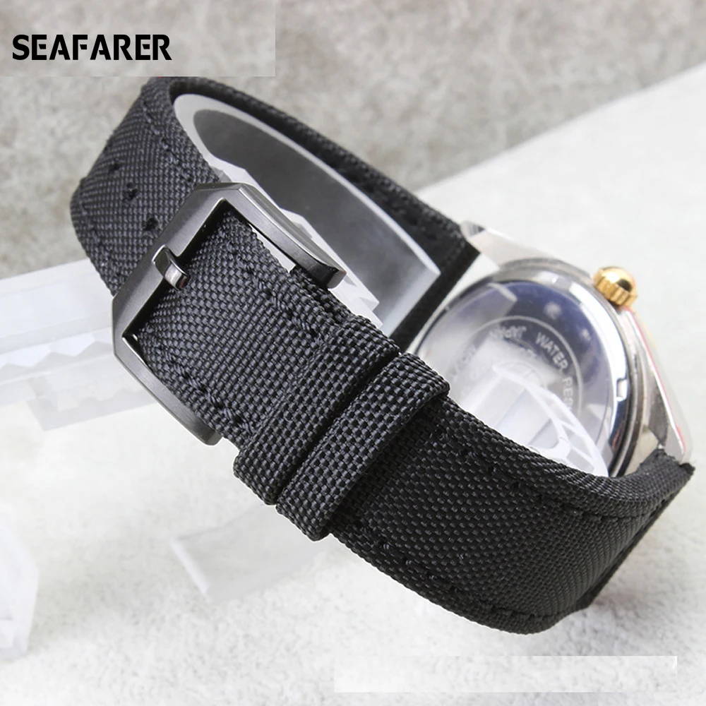 Ремешок из нейлоновой ткани для IWC тканевый браслет с часовой зоной пилотов