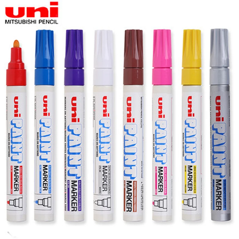 

6 Pcs/Lot Mitsubishi uni PX-20 paint pen MITSUBISHI paint pen for vehicle tire