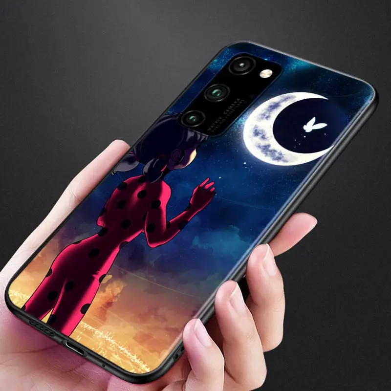 

Silicone Cover Cute Lady-bugs Girl For Huawei Honor 9C 9S 9A 9X 9N 9 8S 8C 8X 8A 8 V9 Lite Pro 2020 2019 Phone Case