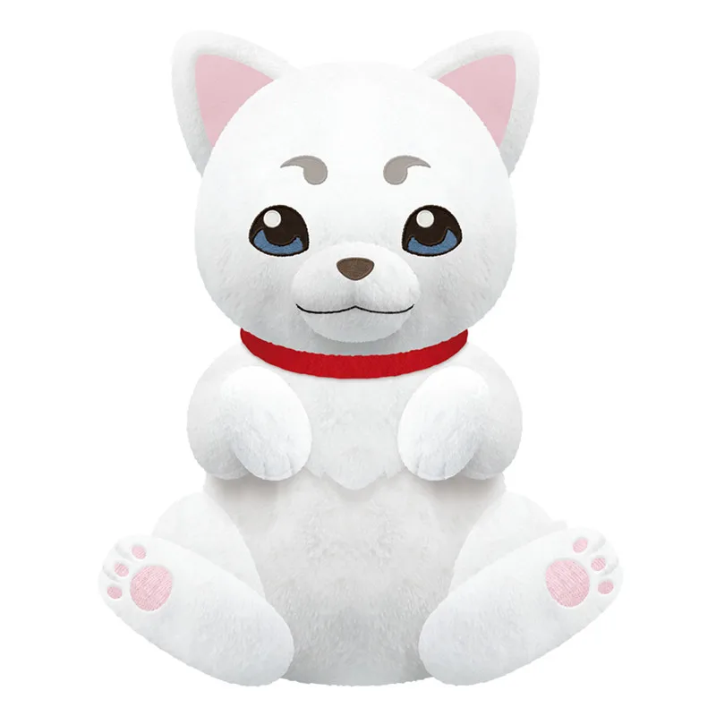 

Новинка милая кавайная аниме Gintama Sadaharu Собака Плюшевые Дети Девочки Мальчики мягкие игрушки для детей рождественские подарки 34 см