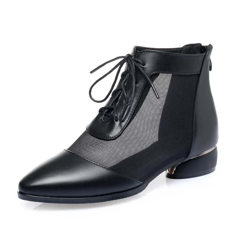 Новинка Модные женские Босоножки с открытым носком и острым красивые ботинки