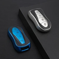 tpu car smart remote key cover case for geely emgrand gs x6 suv ec7 car key keychain shell protection auto accessories
