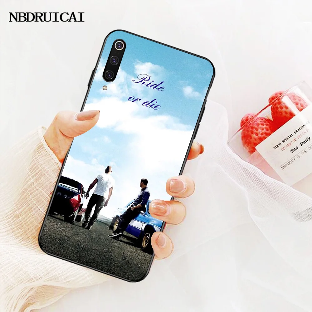 

NBDRUICAI Paul Walker Fast Furious Phone Case Cover for Redmi Note 8 8A 7 6 6A 5 5A 4 4X 4A Go Pro Plus Prime