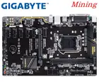 Бу материнская плата для майнинга 6GPU 6pcie Socket LGA 1151 DDR4 для Gigabyte GA-H110-D3A Mainbaord 1151 DDR4 USB3.1