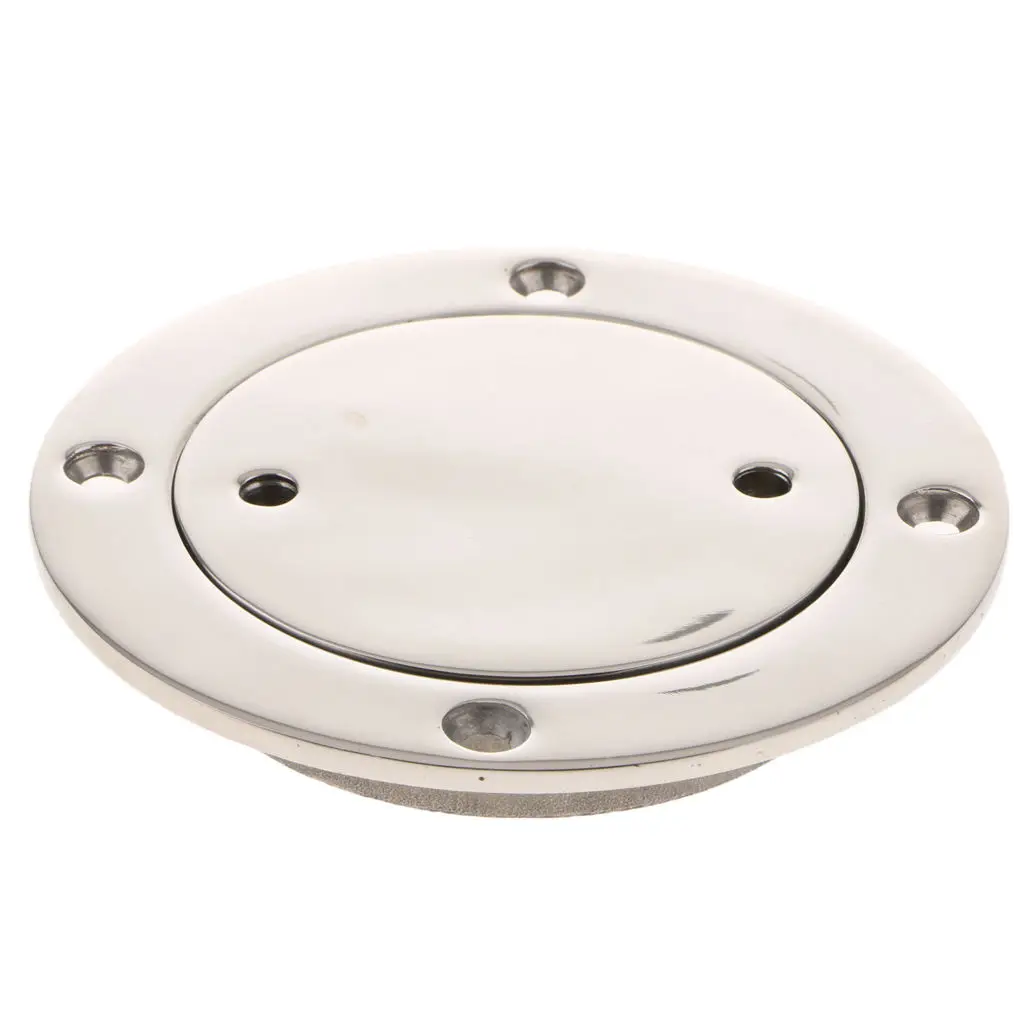 

3 inch Boat Access Hatch Cover / Deck Plate / Inspection Hatch for Boat Marine Waterproof Inspection Bayonet Stainless Steel