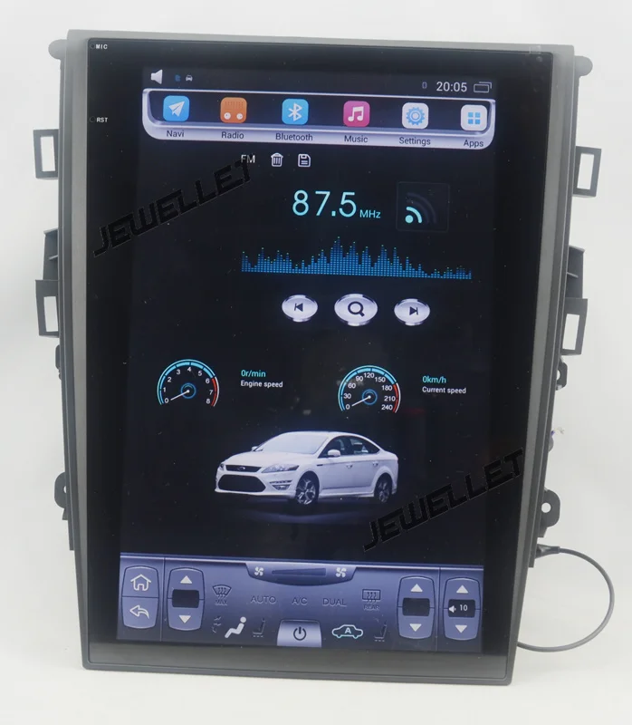 12 1 &quottesla стиль вертикальный экран четырехъядерный Android 9 Автомобильный GPS Радио