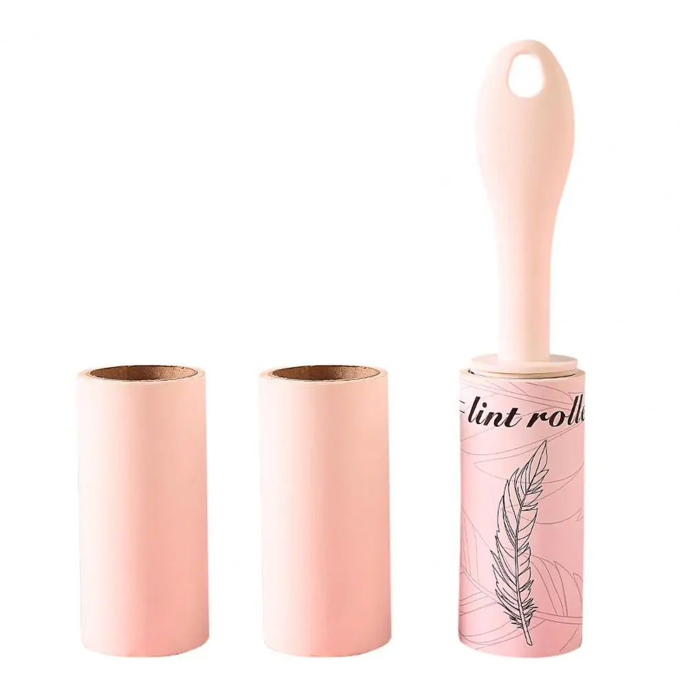 

Portable Tearable Sticky Paper Lint Roller Clothes Fluff Hair Remover Cleaner