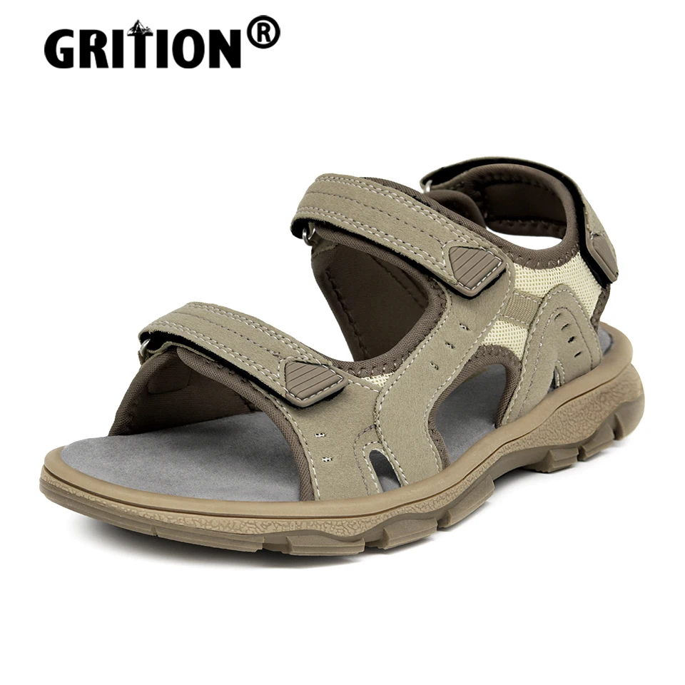 GRITION Women Shoes Summer Outdoor Female Beach Sandals Shock Absorption Flat Comfort Fashion Casual Sport Non Slip 2021 Size 41