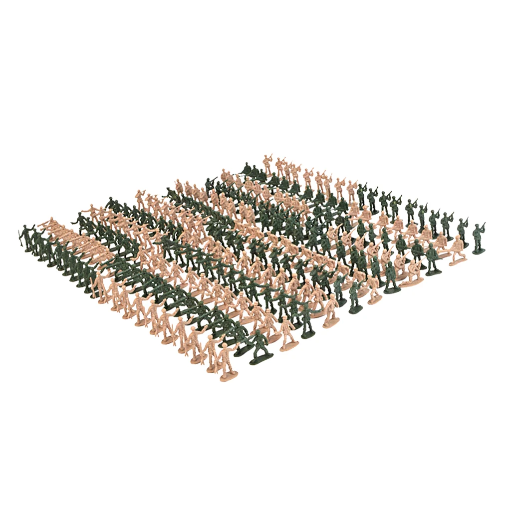 

1:72 Scale Soldiers Figurine Army Figures Sand Table Scene Model