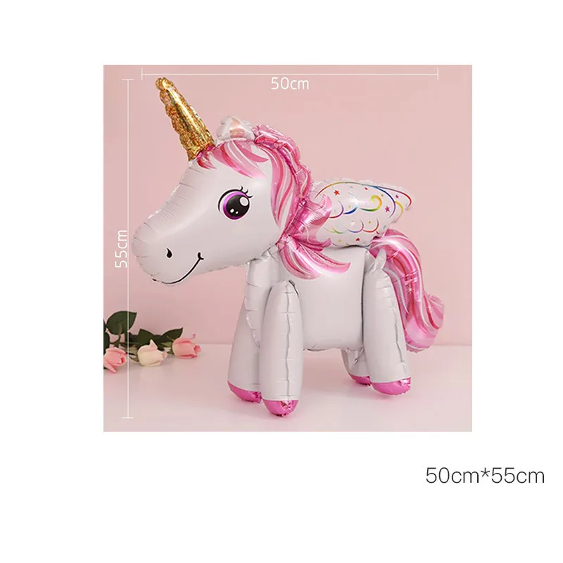 

2 Styles 4 Colors Party Diy Decorations Wedding Balloon Party Supplies Birthday Party Decoration Kids Rainbow Unicorn Balloon