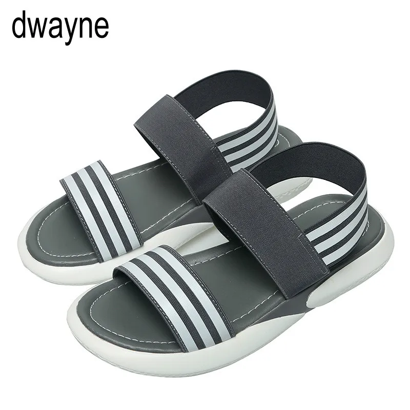 Обувь женские летние босоножки из натуральной кожи с открытым носком низкая