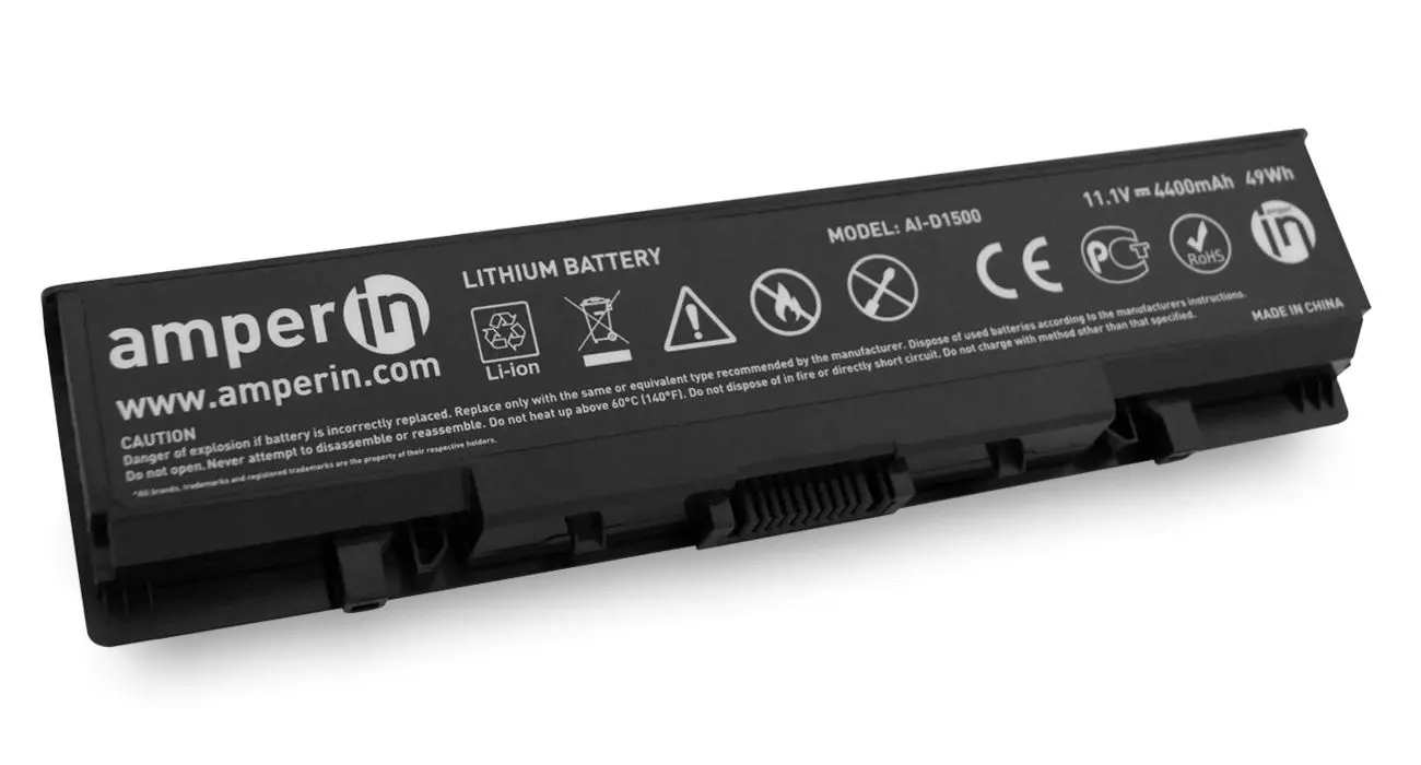 Аккумулятор Amperin AI-D1500 для Dell Inspiron 1520 1521 1720 1721 Vostro 1500 1700 Series p/n: 0GR99 FK890 GK479 TM980 |