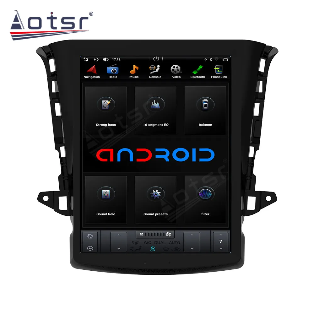 Android 9 PX6 Tesla для Changan Eado 2016 2017 стерео Автомобильный GPS навигатор мультимедийный IPS
