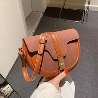 2021 designer handbags high quality women vintage brown shoulder bags matte flap crossbody bag for girls brand messenger sac new