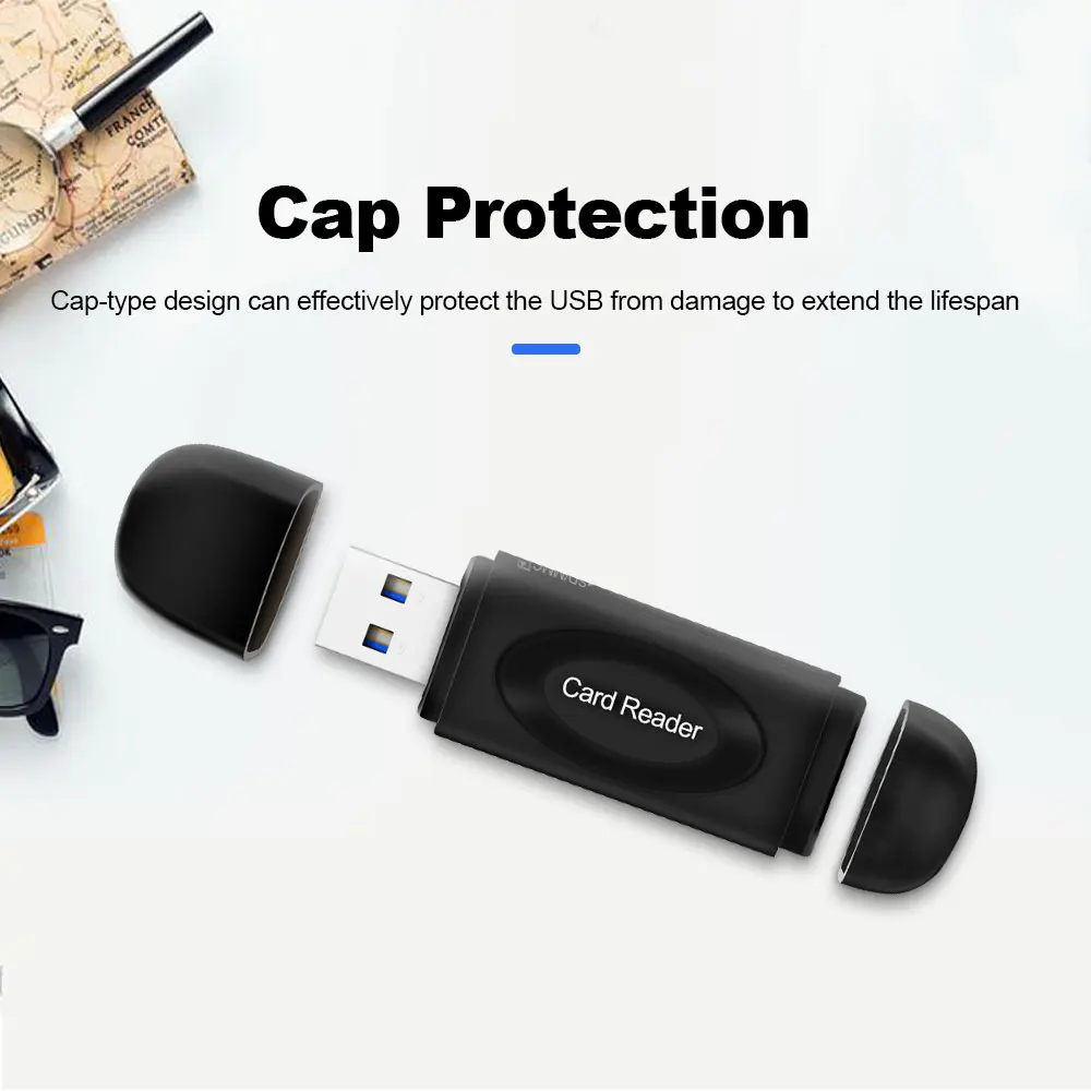 Rocketek usb 3 0 multi Smart считыватель карт памяти OTG Тип c адаптер мини кардридер для микро