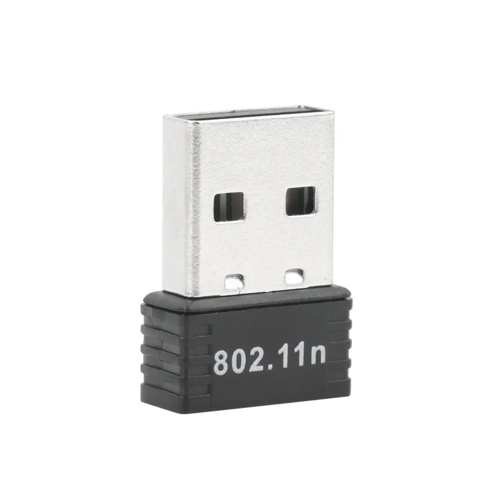 1pc Mini USB WiFi Adapter N 802.11 b/g/n Wi-Fi Dongle High Gain 150Mbps wireless Antenna wifi for computer Phone