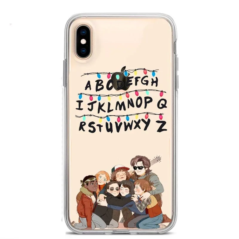 Stranger things Сезон 3 Мягкий Силиконовый ТПУ чехол для телефона чехол для iPhone 8 7 6 6S Plus X XS MAX 5 5S SE XR Американский ТВ Coque Capa