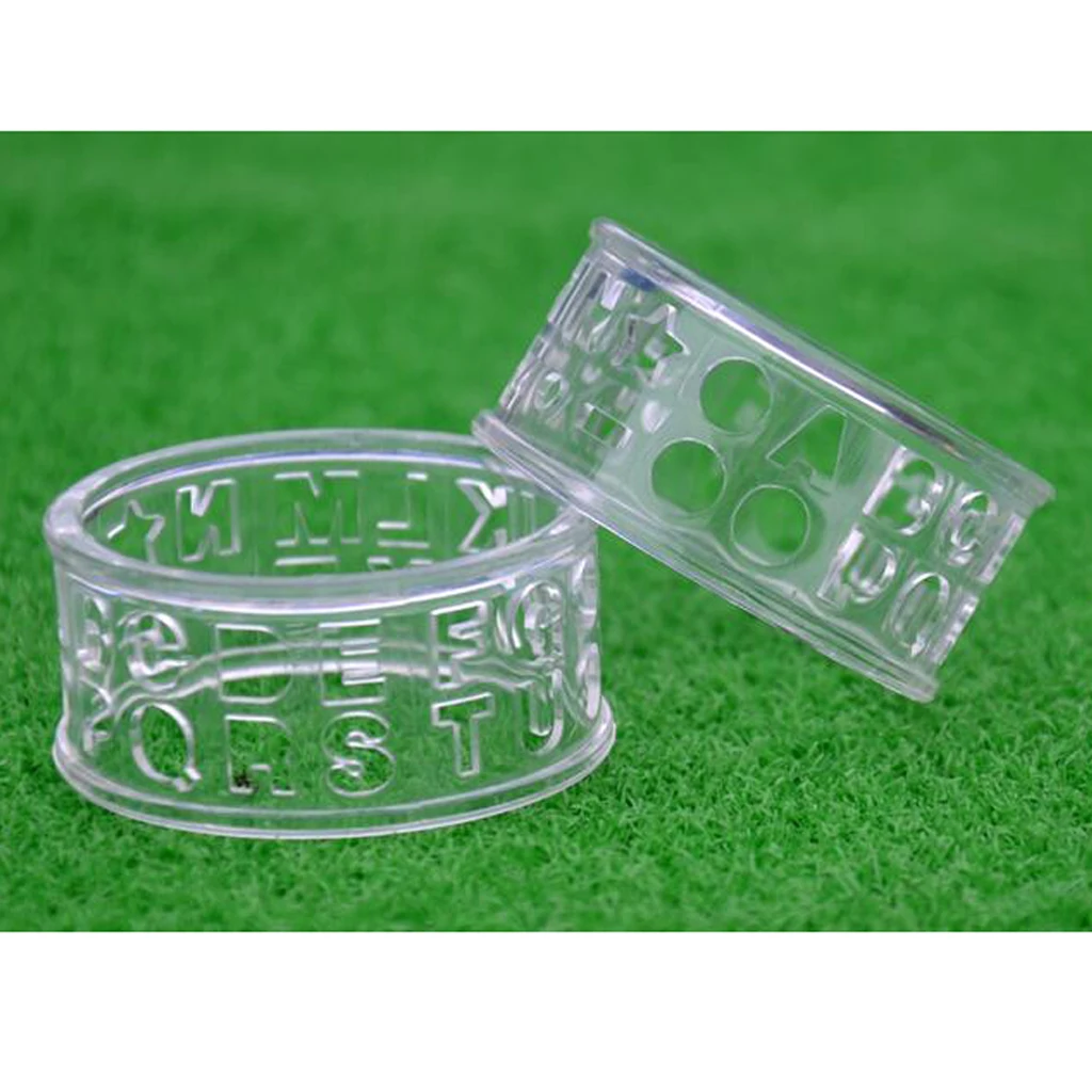 С буквенным рисунком мяча для гольфа шаблон маркера лайнера рисунок