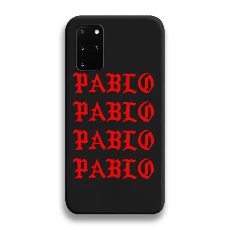 Чехлы для телефонов Kanye Omari West fashion с Пабло Samsung Galaxy S21 Plus Ultra S20 FE M11 S8 S9 plus S10 5G lite 2020 -