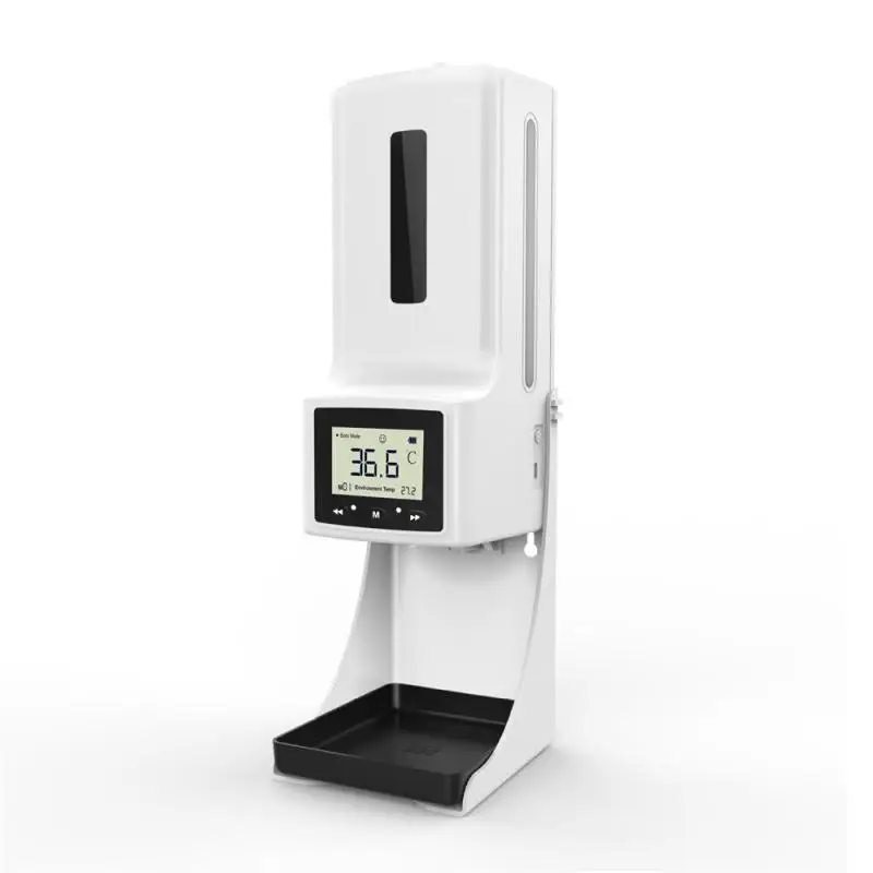 

Bathroom Kitchen Household Tools Infrared Temperature Measuring Disinfection Machine Liquid Intelligent Sensor Soap Dispensers