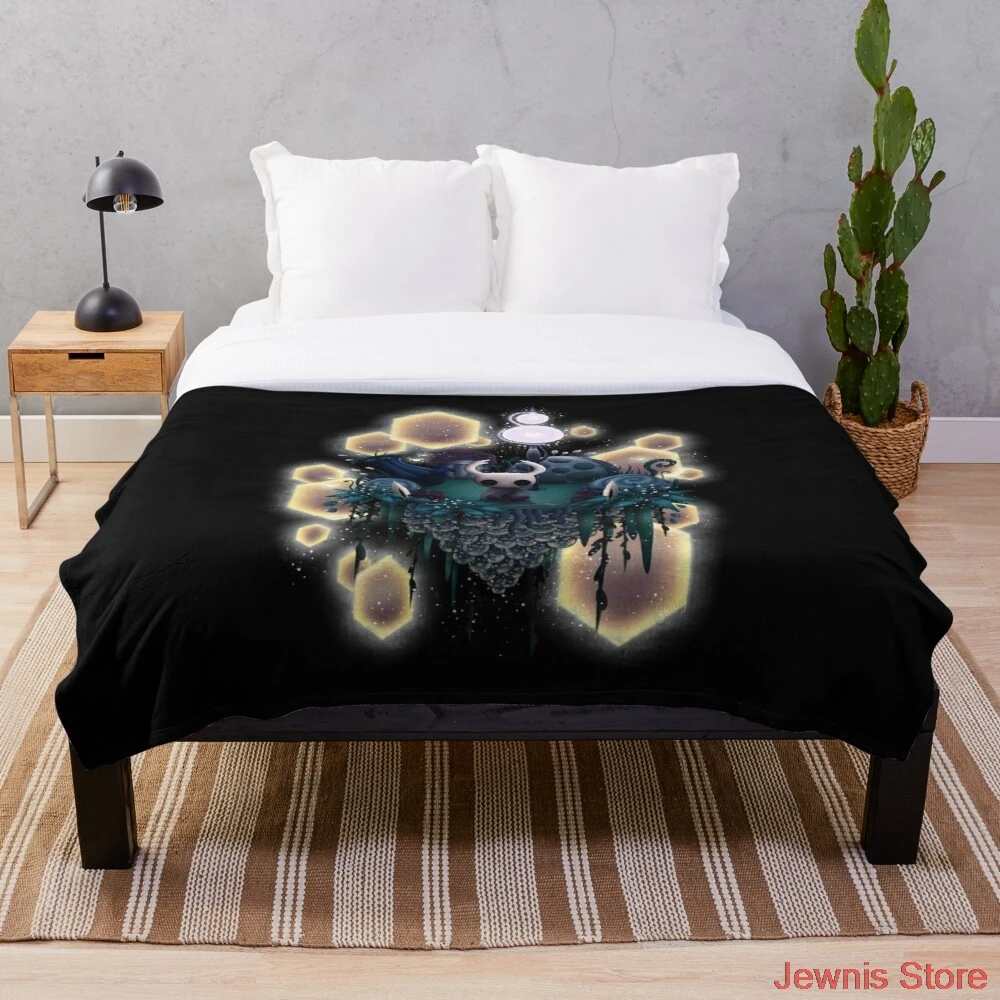 

Hollow Knight Island Blanket Fleece Art Print adult Children Warm Bed Throw Blanket newborn bayby Blanket Boys Gifts