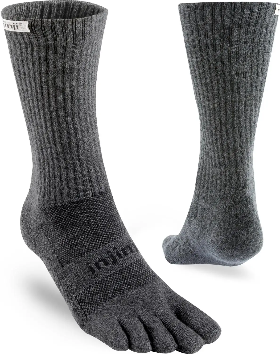 Injinji/носки с пальцами; Новинка года; спортивные носки средней плотности Coolmax с пятью пальцами; мужские носки для бега