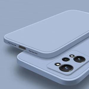 For OPPO Realme GT Neo 2 Case Realme GT Neo 2 Cover Case Shockproof
Liquid Silicon TPU Phone Back Cover Realme GT Neo2 Master 5G