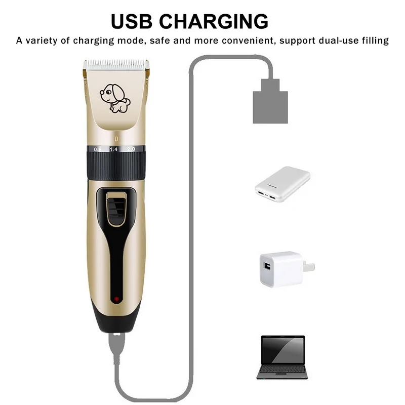 Триммер для кошачьих ногтей Электрический режущий нож груминга USB зарядка