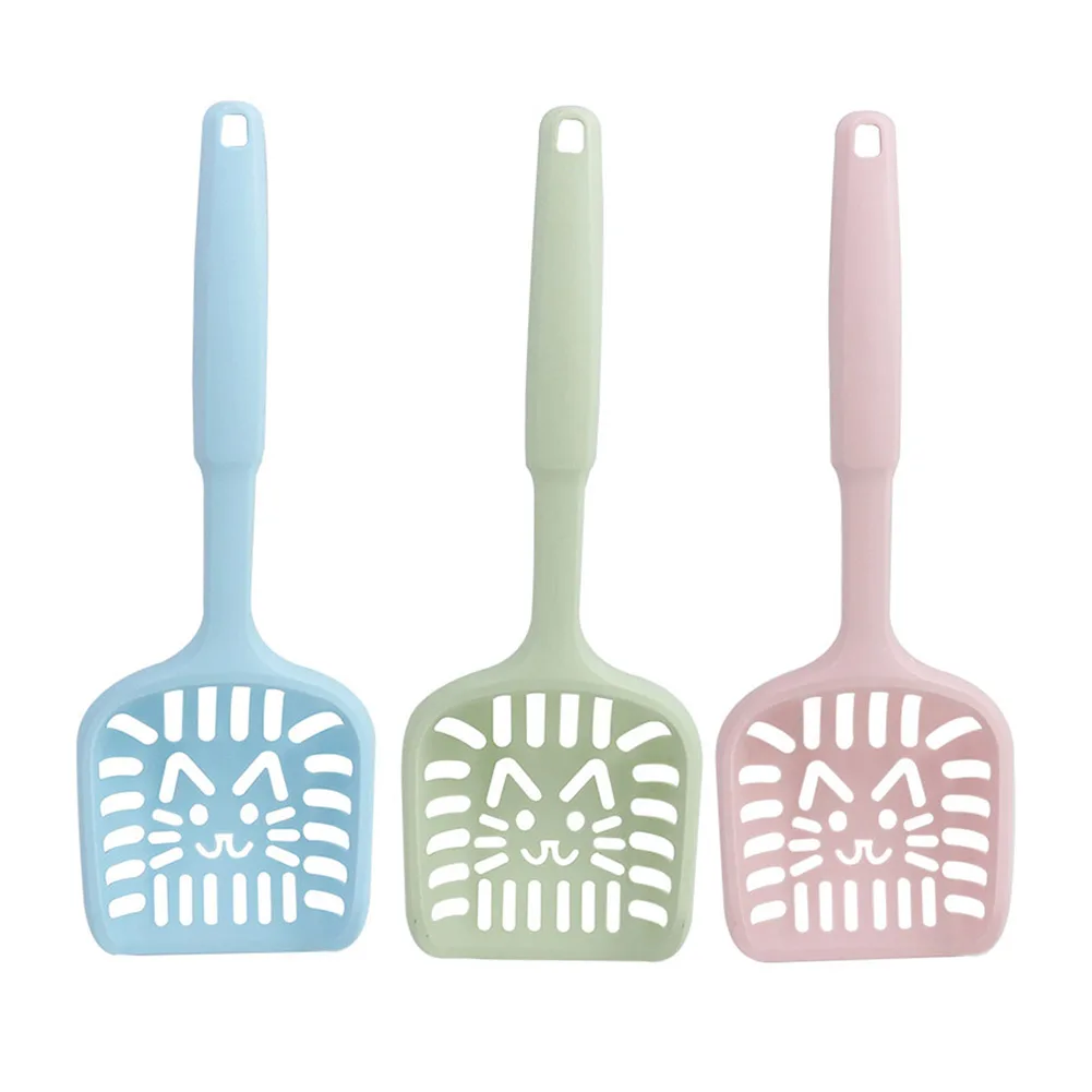 

Kitten Litter Shovel Cat Litter Hollow Scoop Sand Pet Waste Plastic Pooper Scooper Dog Cat Scooper Cleaning Supplies