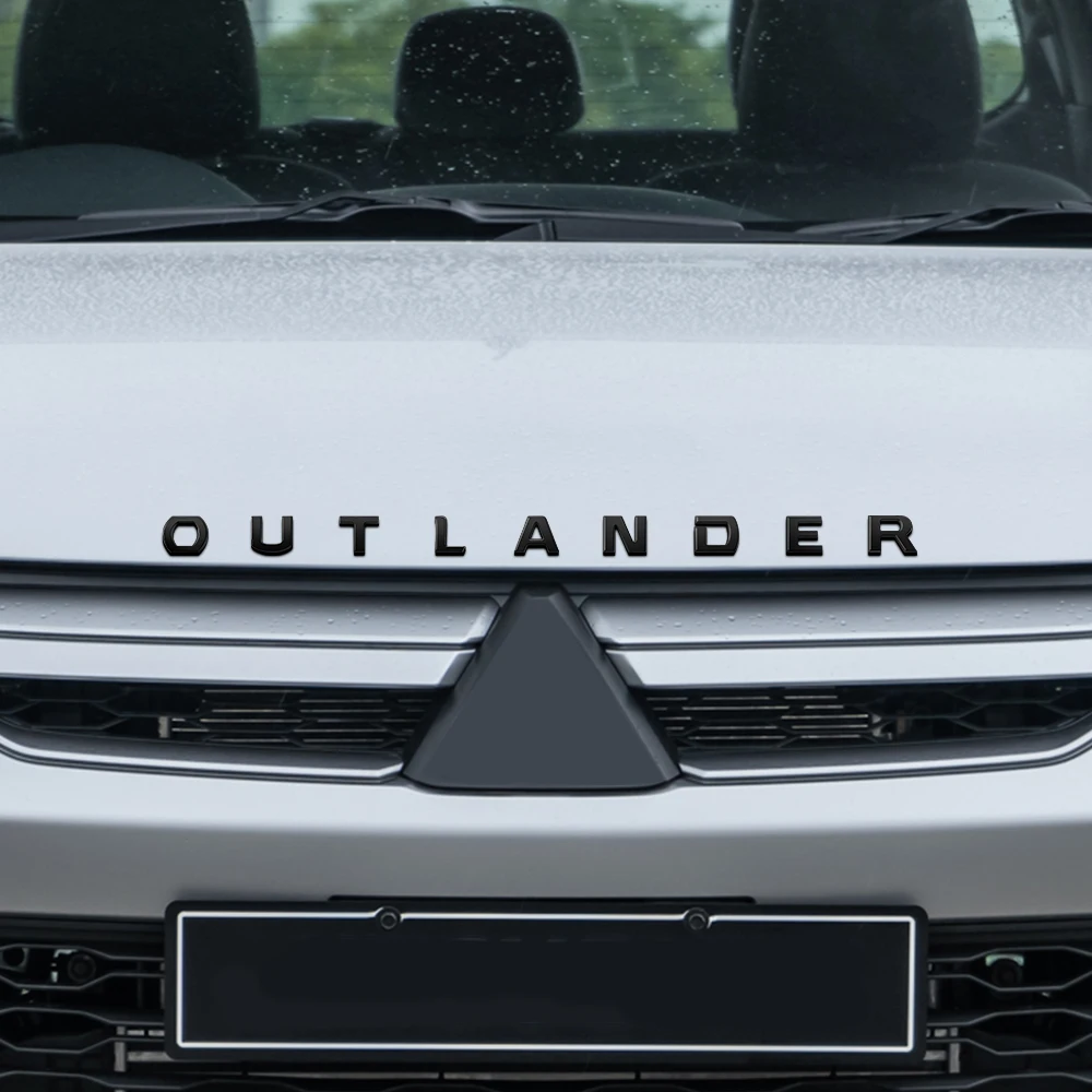 

Наклейка-эмблема Outlander для Mitsubishi Outlander, наклейка на капот