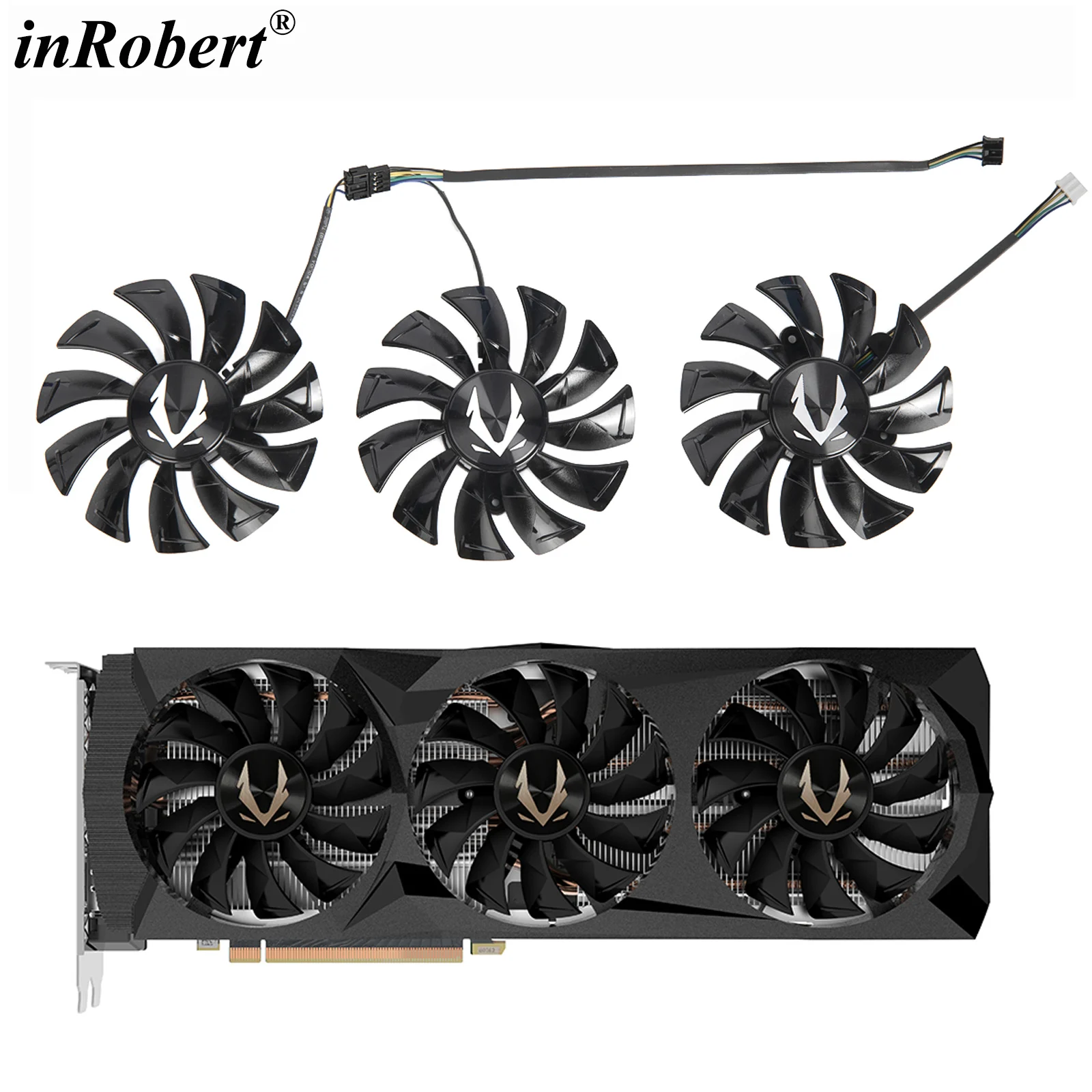 Новые заменяемые вентиляторы для видеокарты GA92S2U 87 мм для ZOTAC Gaming RTX 2070 2080 Ti AMP 2080Ti охлаждающий вентилятор GPU
