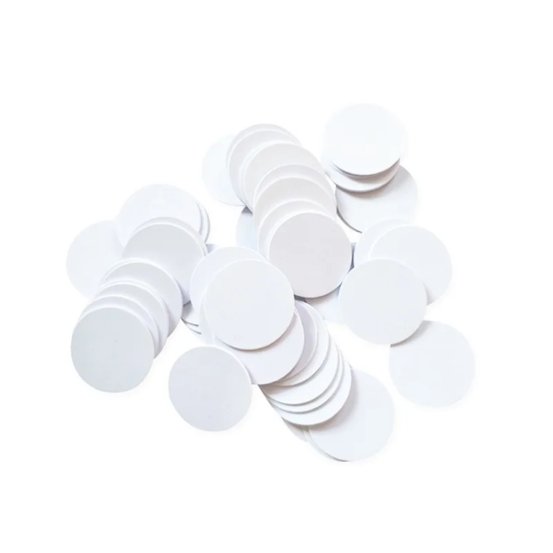 

100/50pcs NFC Ntag215 Coin for Amiibo TAG Key 13.56MHz NTAG 215 Universal Label RFID Ultralight Tags Labels 25 mm diameter
