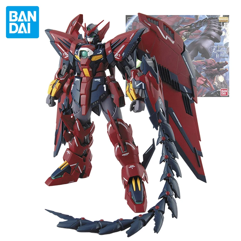 

Original Bandai Gundam MG 1/100 OZ-13MS Epyon Devil Gundam EW Assembly Gunpla Suit Anime Action Figures Toys Holiday Gifts