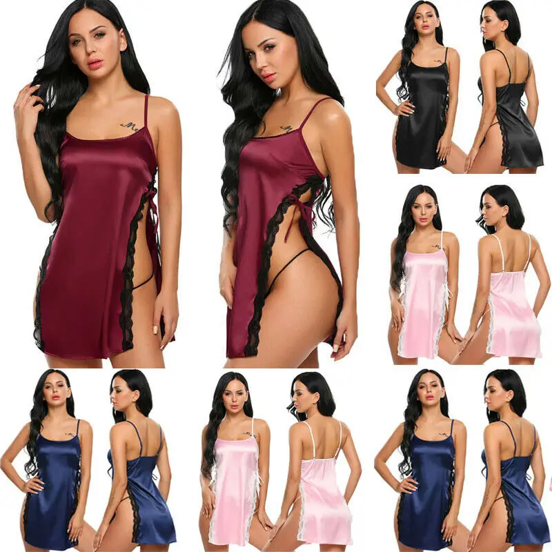 Женское сексуальное нижнее белье Babydolls Эротическая ночная рубашка женское