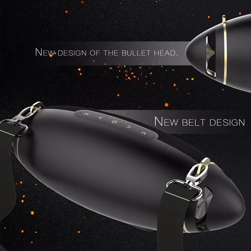 HOPESTAR H20 + регби 30 Вт Bluetooth динамик Колонка ПК беспроводной портативный мини