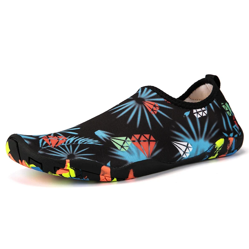 

Men Women Swimming Shoes Unisex Summer Beach Water Shoes Slipper Quick-Dry Aqua Shoes Men's Sneakers Lightweight Upstream Shoes
