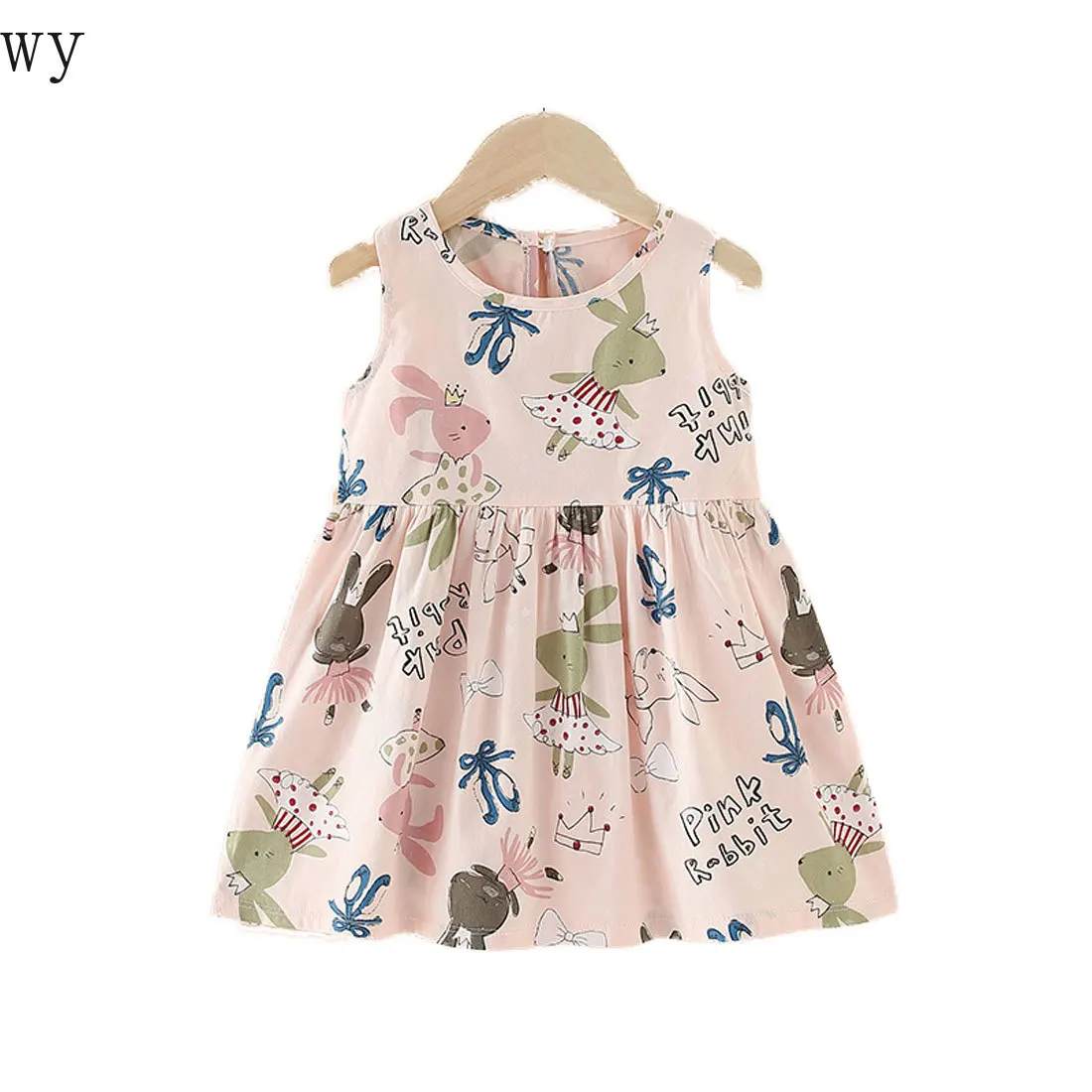 1-8 Y Toddler Children Little Girls Dresses Kids Baby Girl Animal Printed Casual A-line Christmas Princess Dress Clothes | Детская