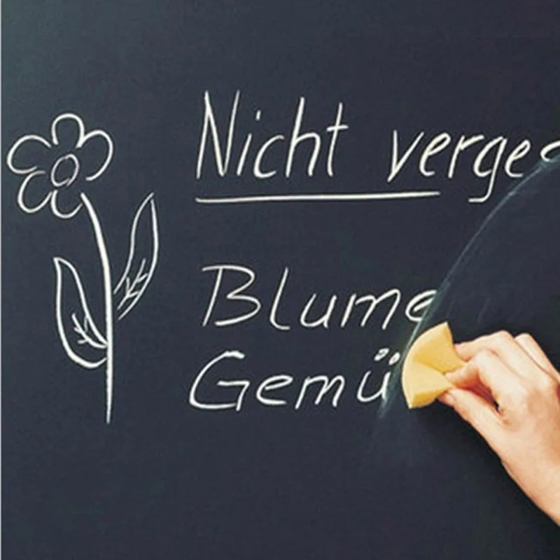 

200X45cm Blackboard Stickers Chalk Board Removable PVC Draw Mural Decor Art Chalkboard Wall Sticker for Kids Rooms Durable