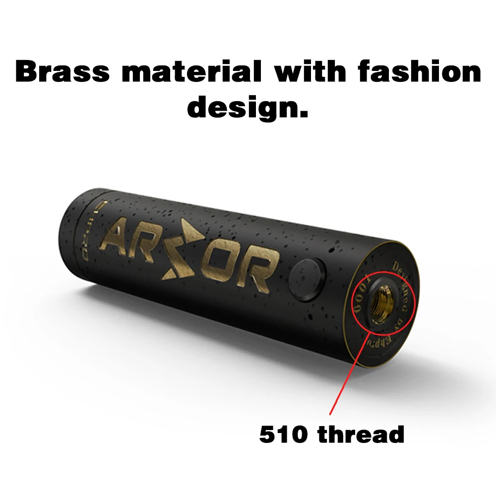 Ehpro Mechanical Thread 21700 20700 18650 Battery Electronic Cigarette Vape Mech Mod Brass | Электроника