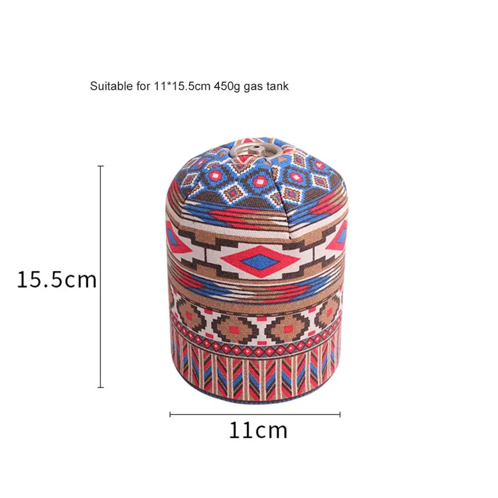 

Fuel Cylinder Storage Bag Outdoor Camping 450/230g Gas Canister Protective Cover Durable Canister Cover Storage Bag