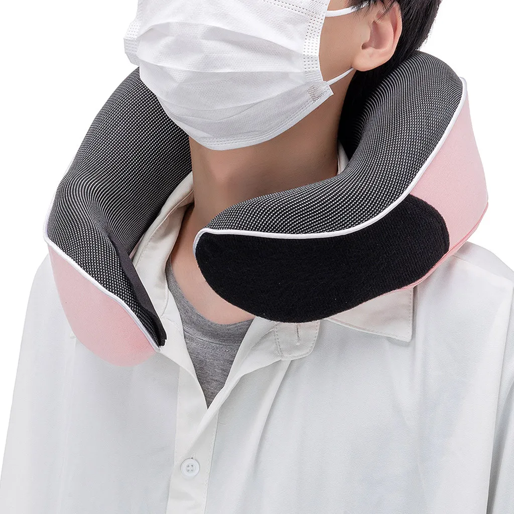 Подушка для путешествий из пены с эффектом памяти нагрудник подушка шеи