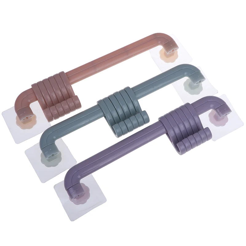 Towel Spoon Rack Suction Cup 6 Hooks Bathroom Kitchen Wall Door Non-trace Strong Holder Sucker Hange | Дом и сад