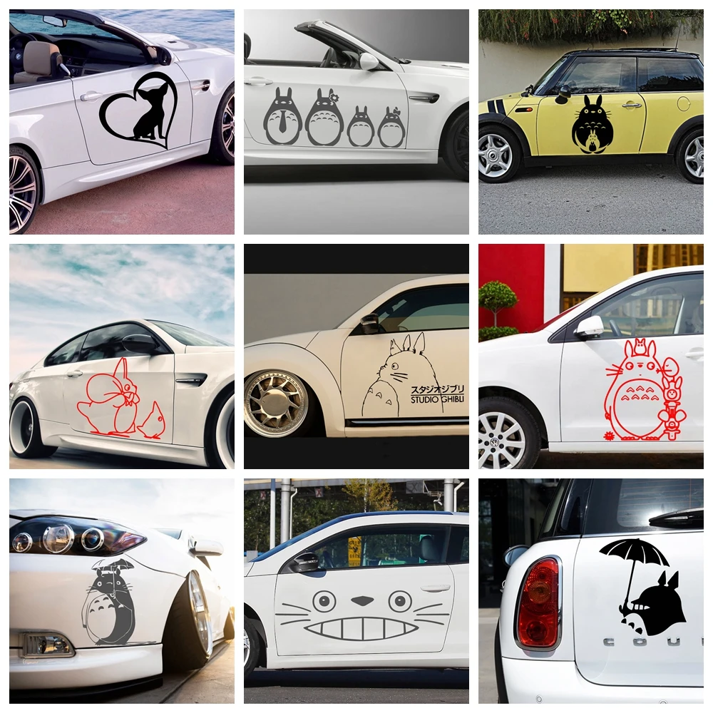 

Vinyl Cat Stickers Ussr Car Body Doorhandle Sticker Door Handle Decal