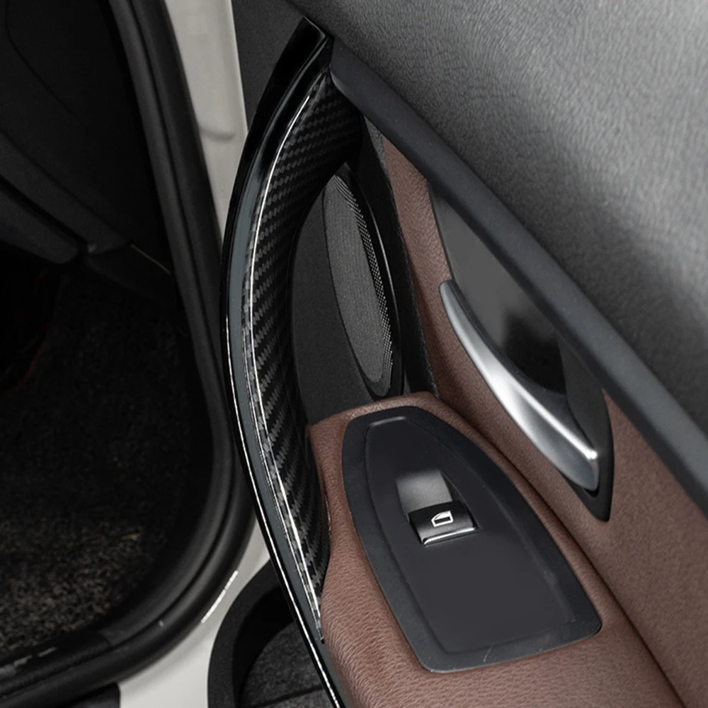 2 шт. Чехлы для ручек салона автомобиля BMW 3/4 серии 2012 2018 F30 F35 320i 320Li 328i 328Li 335i