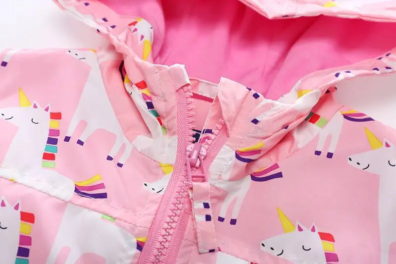 Детская куртка с принтом Thunderers ветровка длинными рукавами и капюшоном