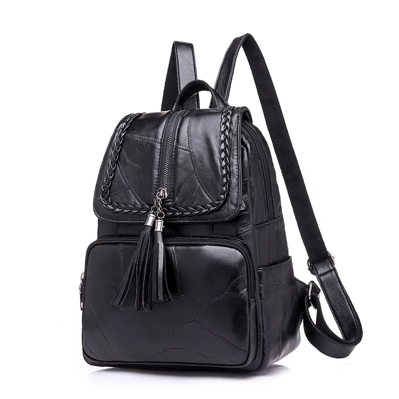 Новые модные женские рюкзаки в винтажном стиле из искусственной кожи высокого