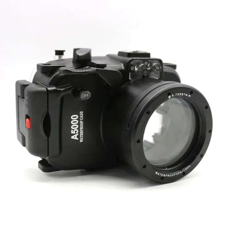 Водонепроницаемый чехол для подводной камеры 40 м 130 футов дайвинга SONY A5000 16 50 мм