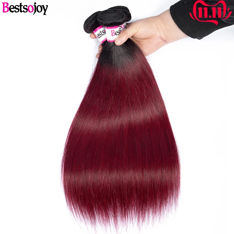 3 шт. человеческие волосы Remy 8-26 дюймов 1B/99j | Шиньоны и парики