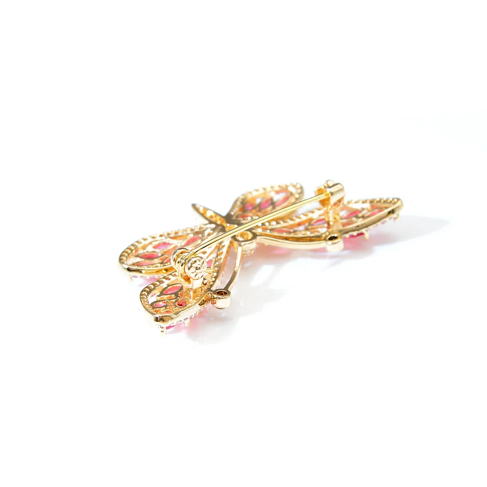 Женские броши бабочки CINDY XIANG с кубическим цирконием блестящие циркониевые