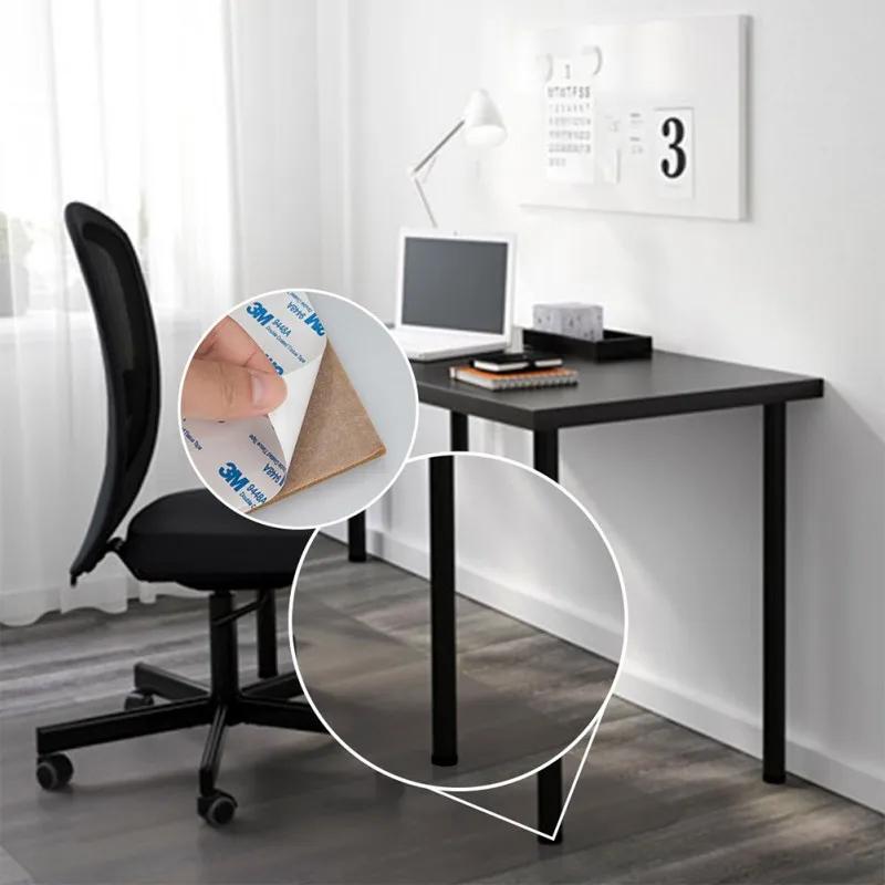 10 шт. нескользящий коврик самоклеящиеся ножки мебели для ног войлочные прокладки